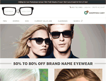 Tablet Screenshot of eyewear4less.com